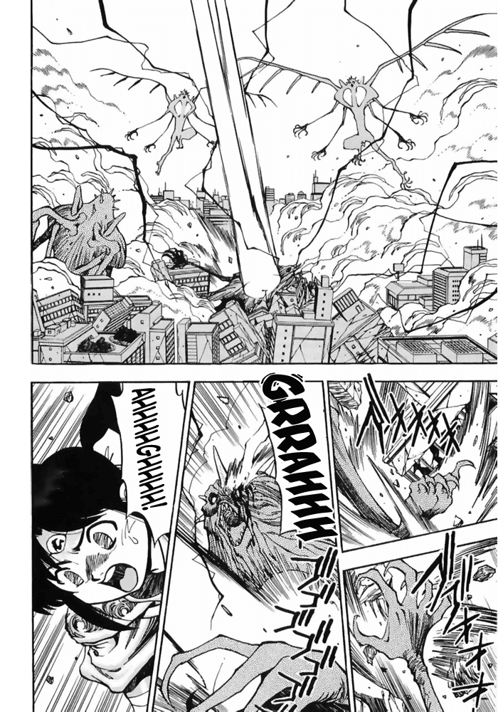 3x3 Eyes Chapter 490 page 4 - Chapter 490: Come On, Run!