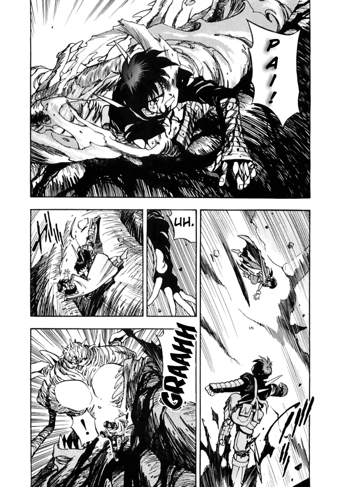 3x3 Eyes Chapter 490 page 5 - Chapter 490: Come On, Run!