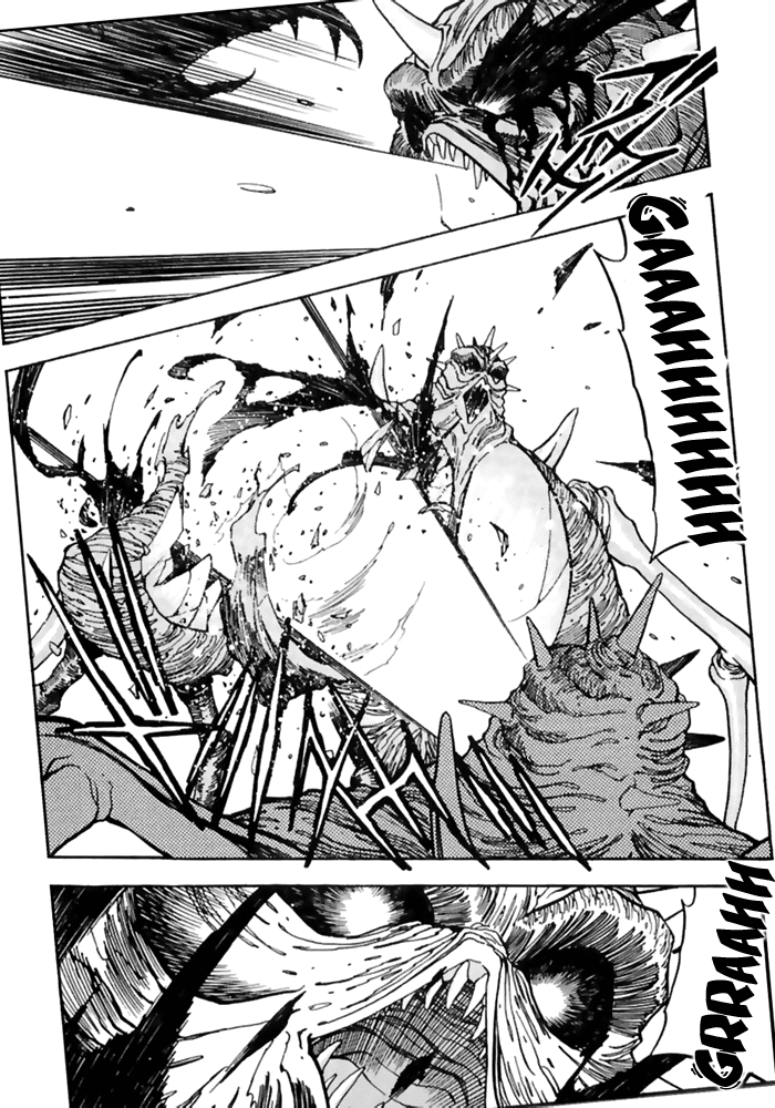 3x3 Eyes Chapter 490 page 7 - Chapter 490: Come On, Run!