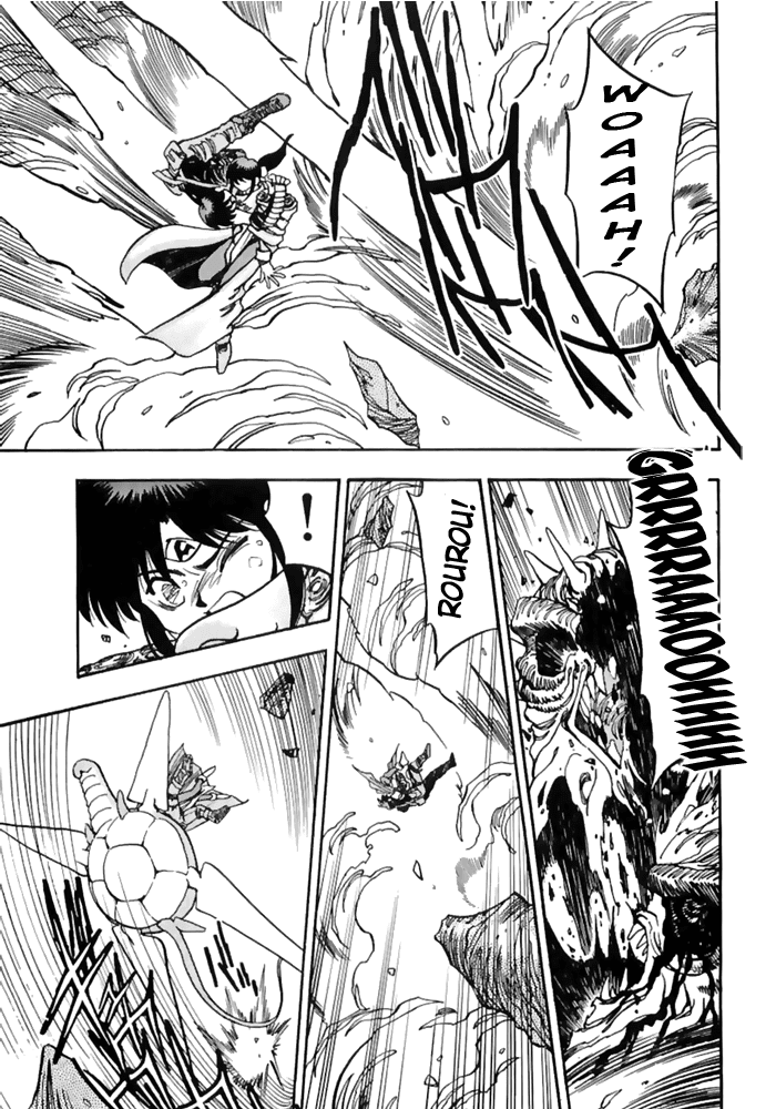 3x3 Eyes Chapter 490 page 9 - Chapter 490: Come On, Run!