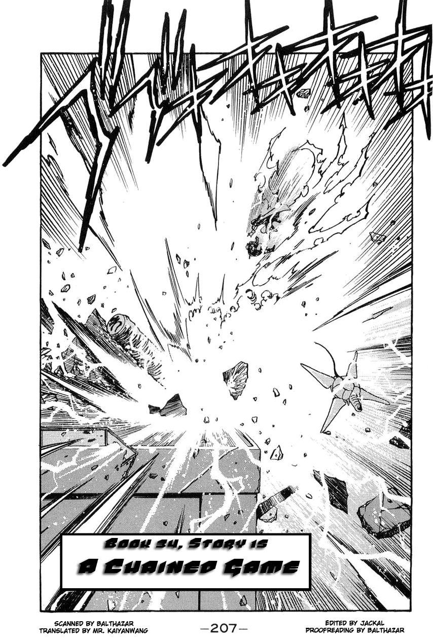 3x3 Eyes Chapter 491 page 3 - Chapter 491: A Chained Game