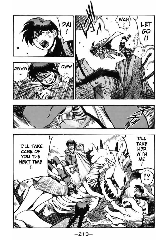 3x3 Eyes Chapter 491 page 9 - Chapter 491: A Chained Game