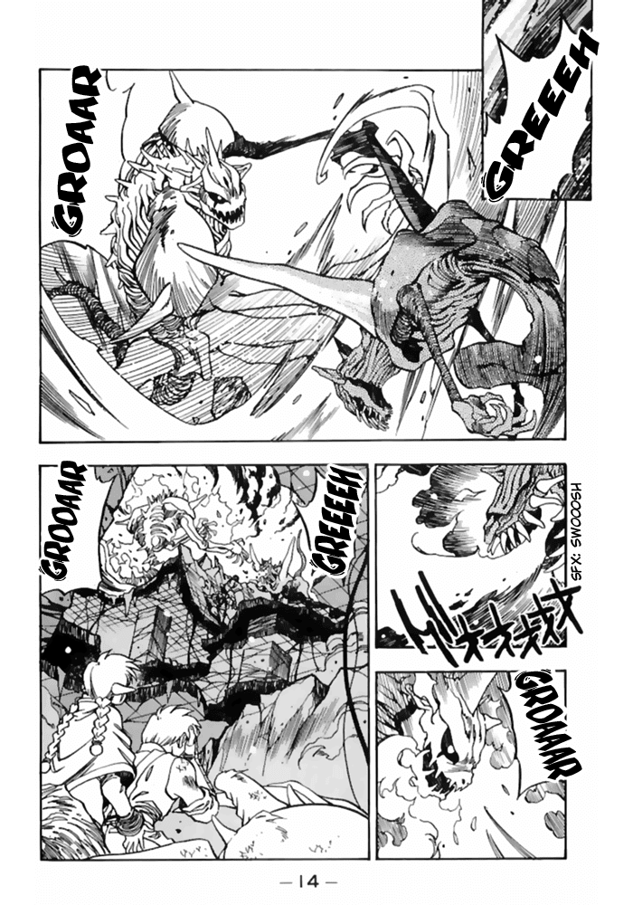 3x3 Eyes Chapter 492 page 15 - Chapter 492: Mysterious Power