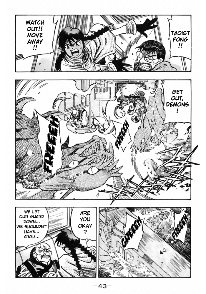 3x3 Eyes Chapter 494 page 11 - Chapter 494: Underground Attack