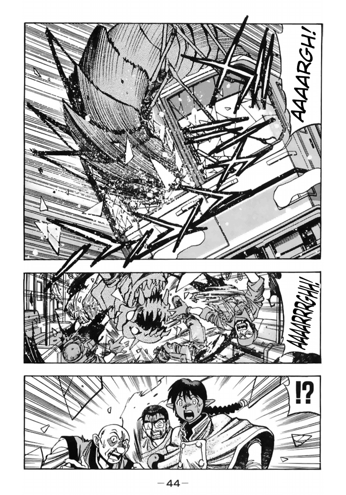 3x3 Eyes Chapter 494 page 12 - Chapter 494: Underground Attack
