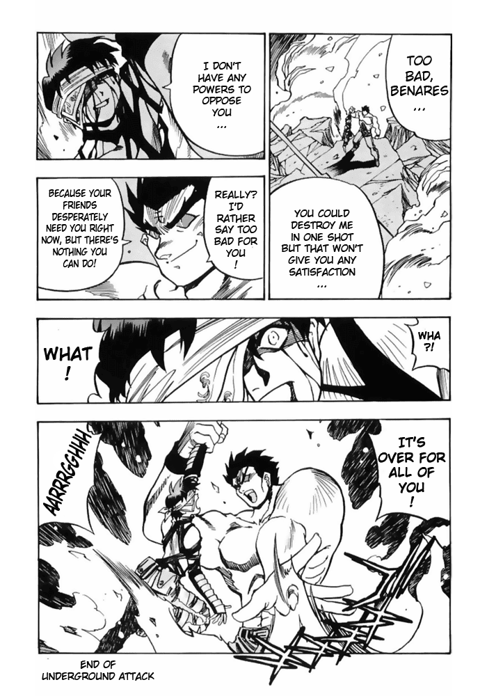 3x3 Eyes Chapter 494 page 14 - Chapter 494: Underground Attack