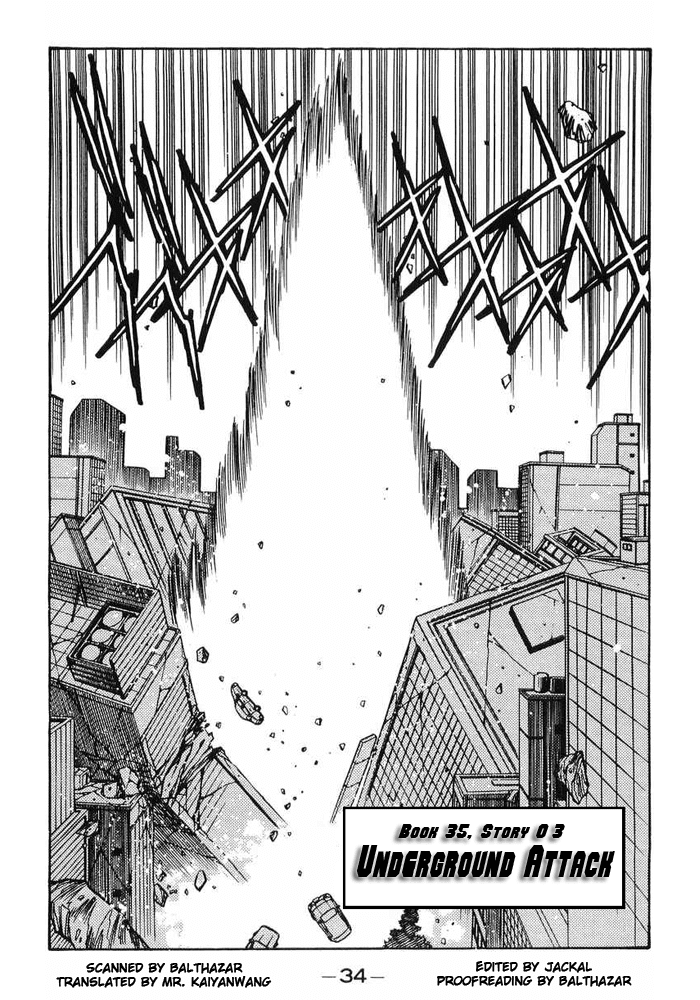 3x3 Eyes Chapter 494 page 2 - Chapter 494: Underground Attack