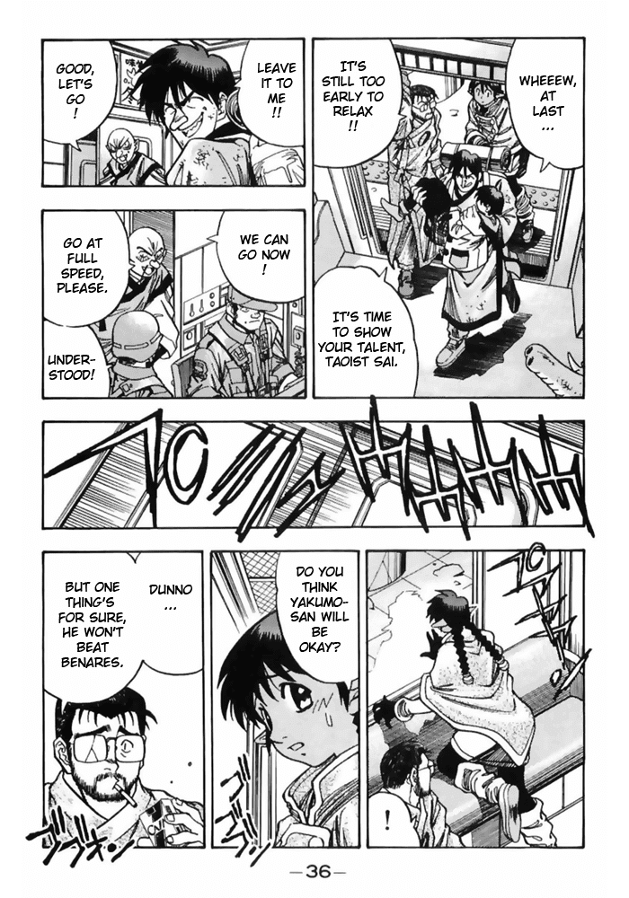 3x3 Eyes Chapter 494 page 4 - Chapter 494: Underground Attack