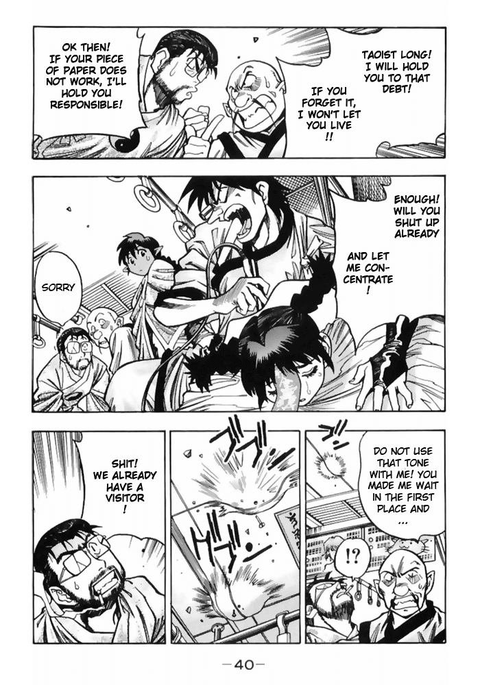 3x3 Eyes Chapter 494 page 8 - Chapter 494: Underground Attack