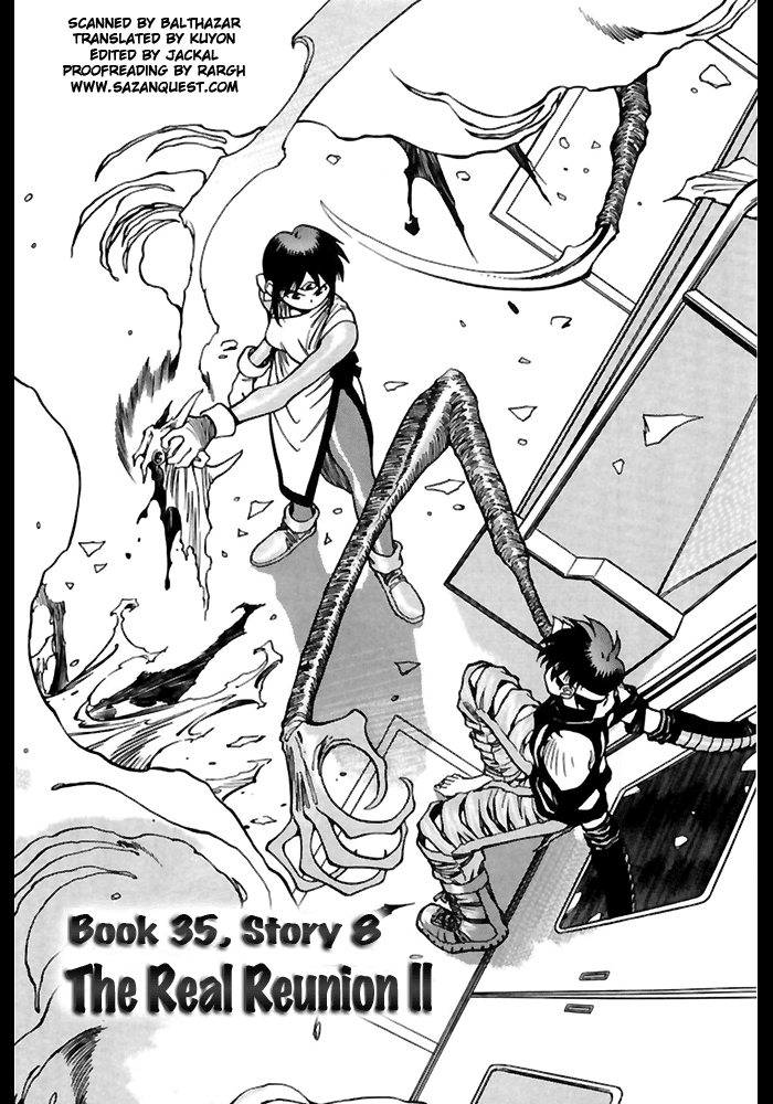 3x3 Eyes Chapter 499 page 1 - Chapter 499: The Real Reunion - Part II