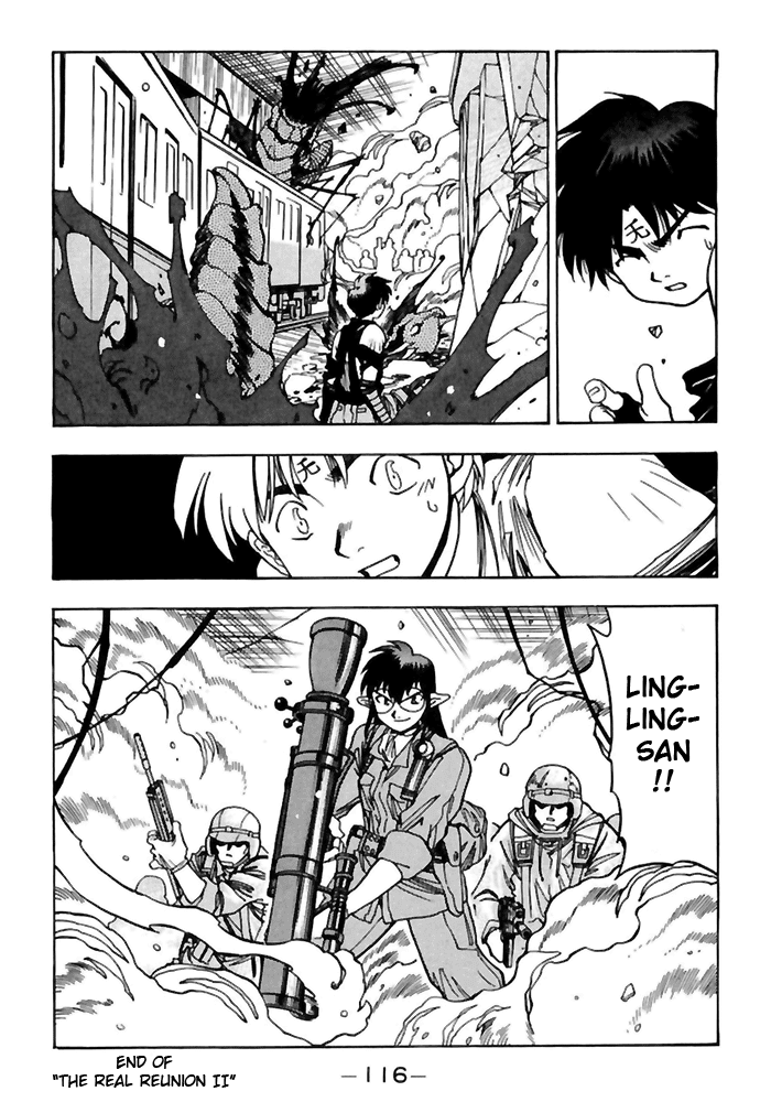 3x3 Eyes Chapter 499 page 14 - Chapter 499: The Real Reunion - Part II