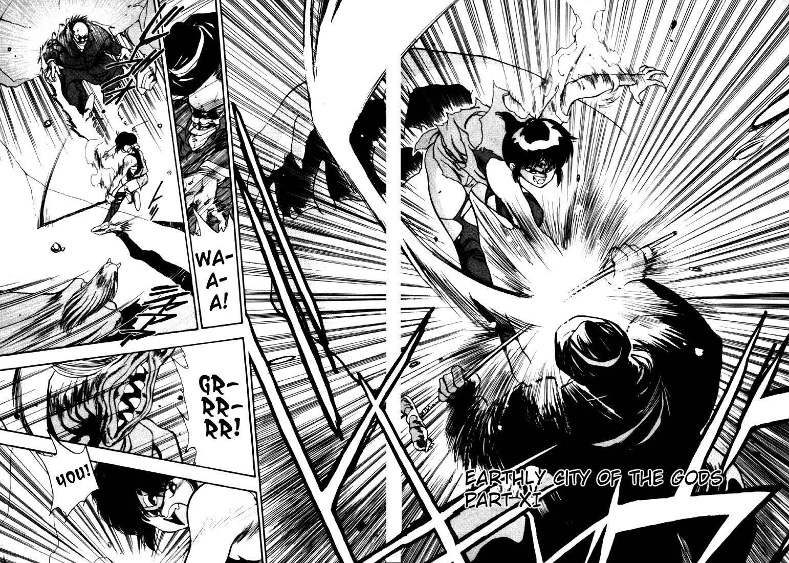 3x3 Eyes Chapter 50 page 2 - Chapter 50: Earthly City of the Gods - Part XI