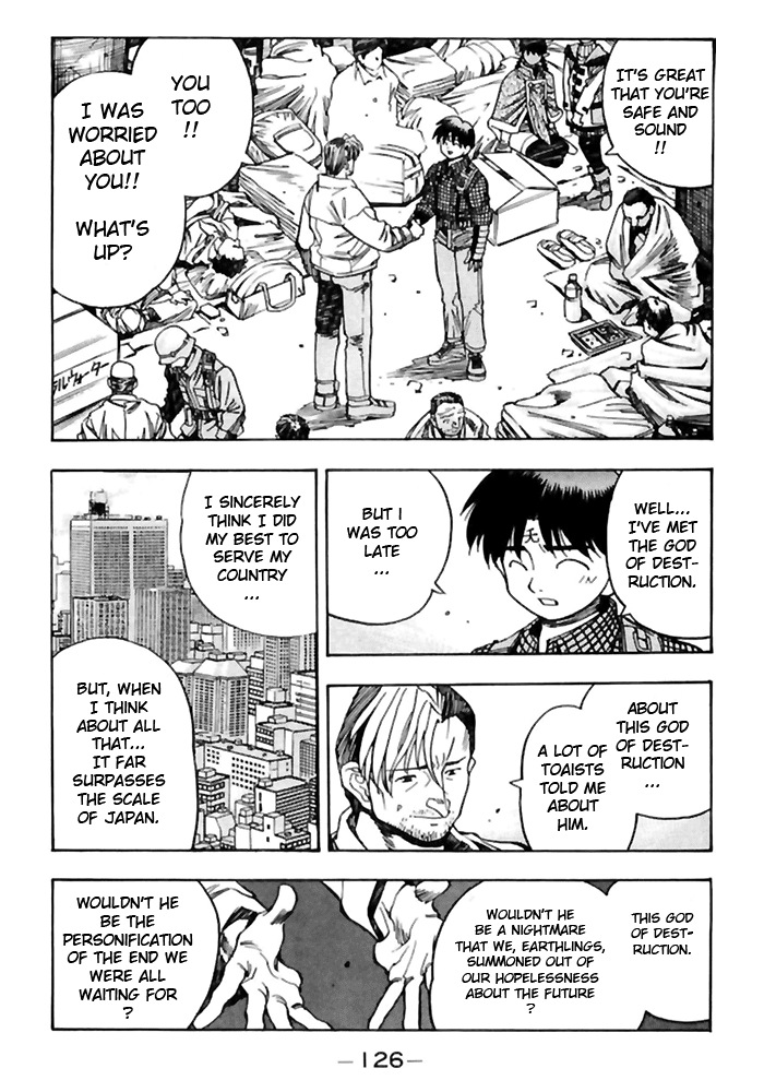 3x3 Eyes Chapter 500 page 10 - Chapter 500: The Will to Live