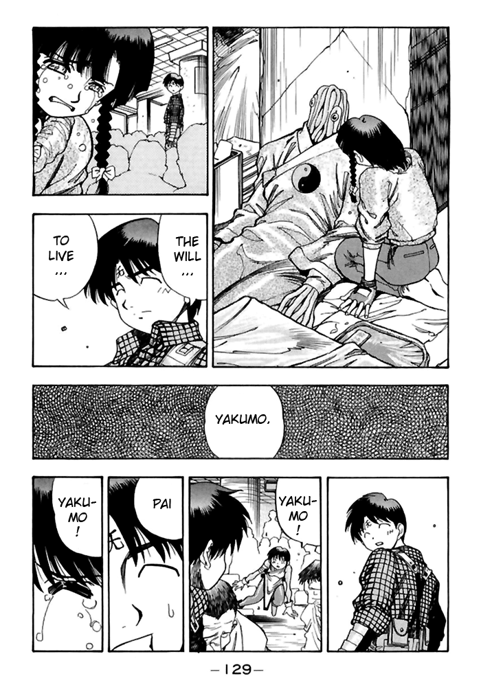3x3 Eyes Chapter 500 page 13 - Chapter 500: The Will to Live