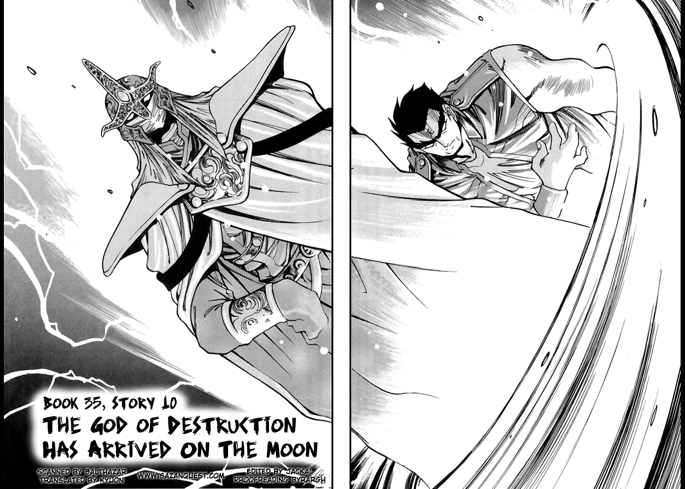 3x3 Eyes Chapter 501 page 2 - Chapter 501: The God of Destruction Has Arrived on the Moon