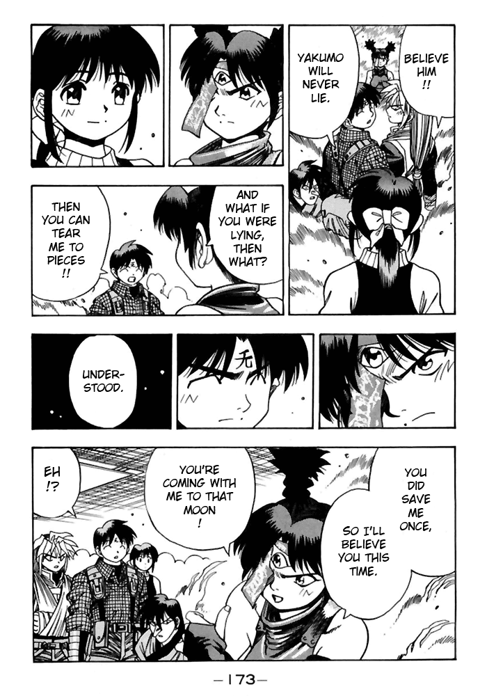 3x3 Eyes Chapter 503 page 13 - Chapter 503: Forced Take Off