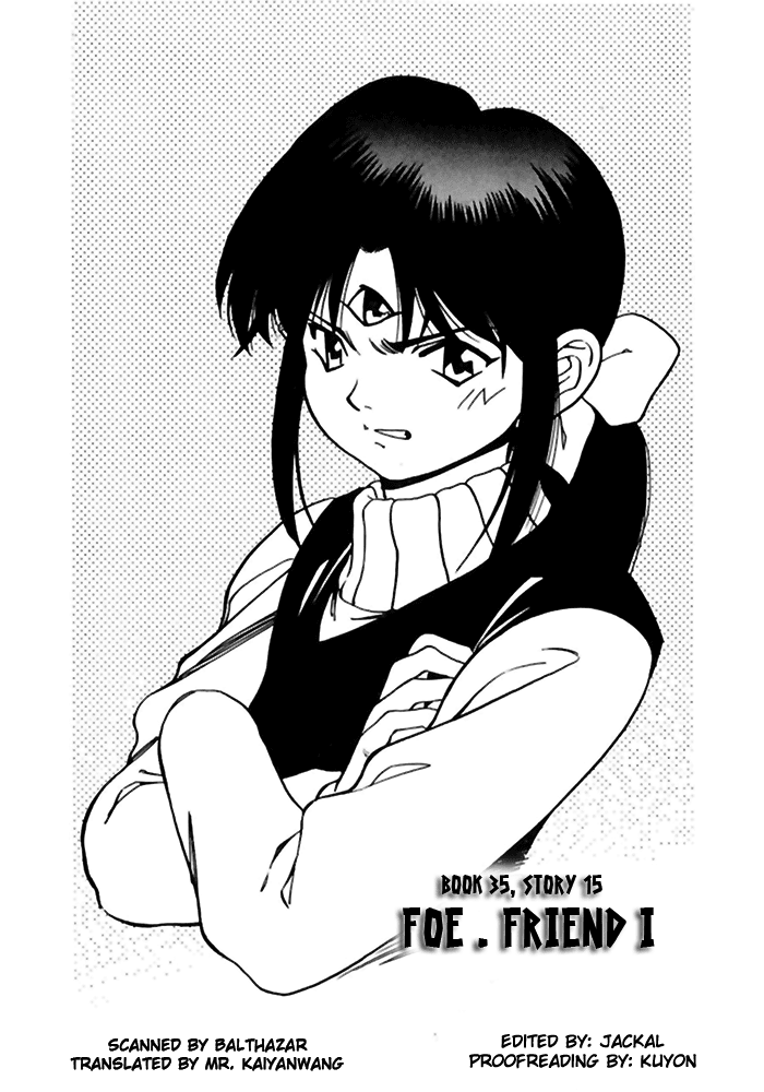 3x3 Eyes Chapter 506 page 1 - Chapter 506: Foe . Friend - Part I