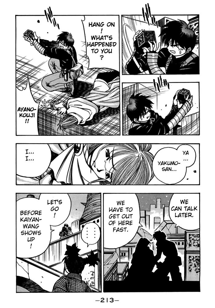 3x3 Eyes Chapter 506 page 11 - Chapter 506: Foe . Friend - Part I