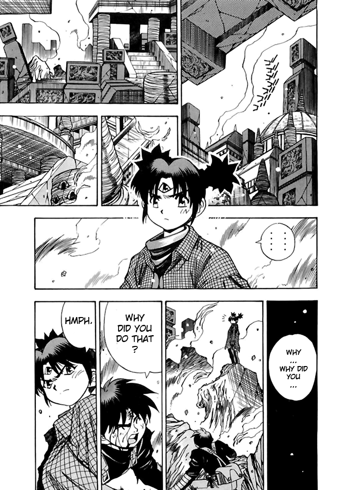 3x3 Eyes Chapter 507 page 3 - Chapter 507: Foe . Friend - Part II
