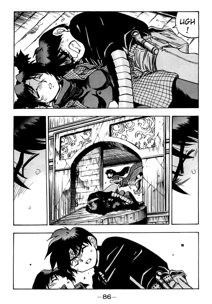 3x3 Eyes Chapter 513 page 10 - Chapter 513: Painful Farewell