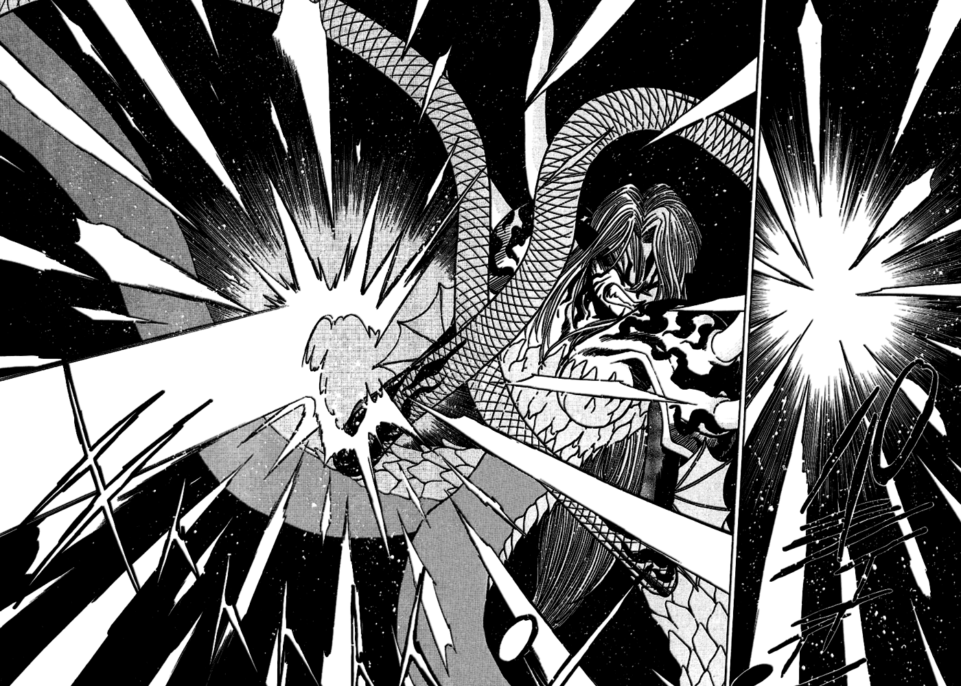 3x3 Eyes Chapter 516 page 3 - Chapter 516: Above the Mediterranean Sea