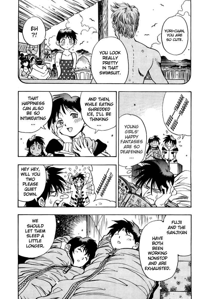 3x3 Eyes Chapter 519 page 11 - Chapter 519: Humanity's Choice