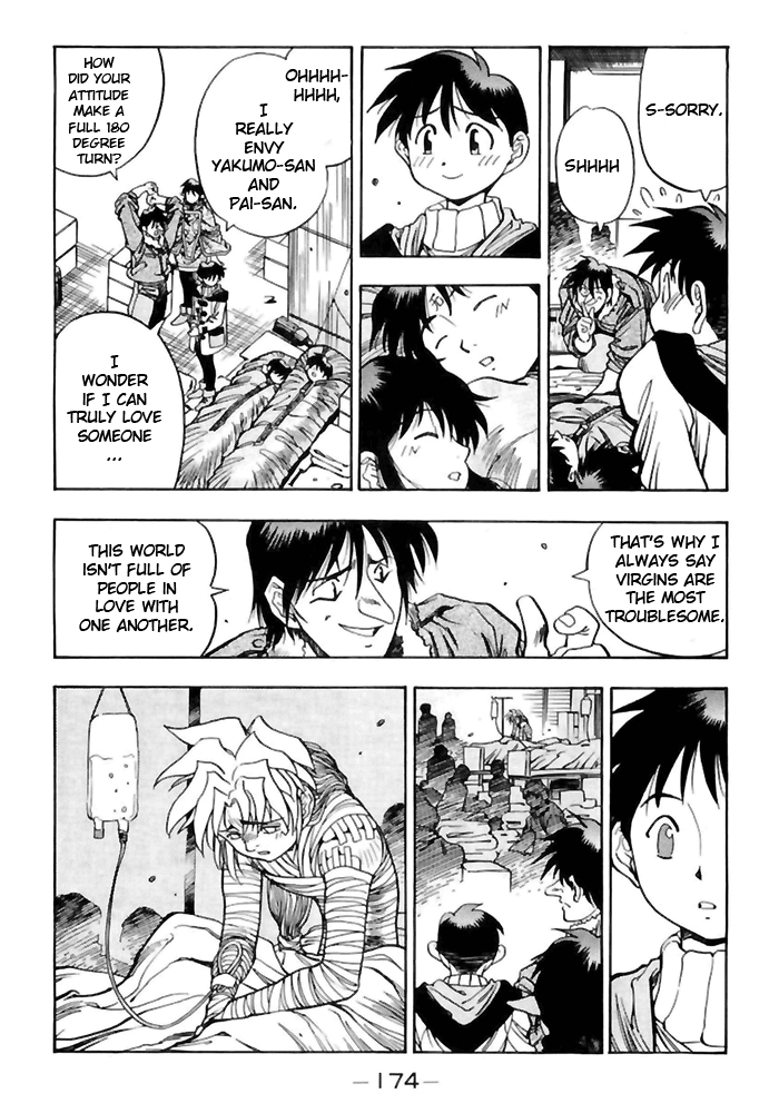 3x3 Eyes Chapter 519 page 12 - Chapter 519: Humanity's Choice