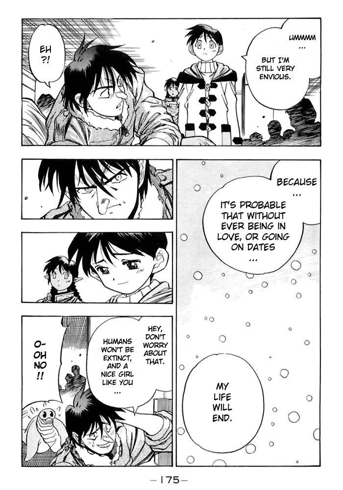 3x3 Eyes Chapter 519 page 13 - Chapter 519: Humanity's Choice