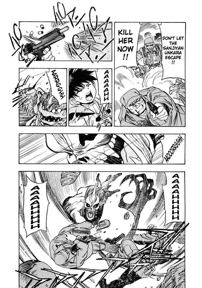 3x3 Eyes Chapter 522 page 13 - Chapter 522: Stand Alone