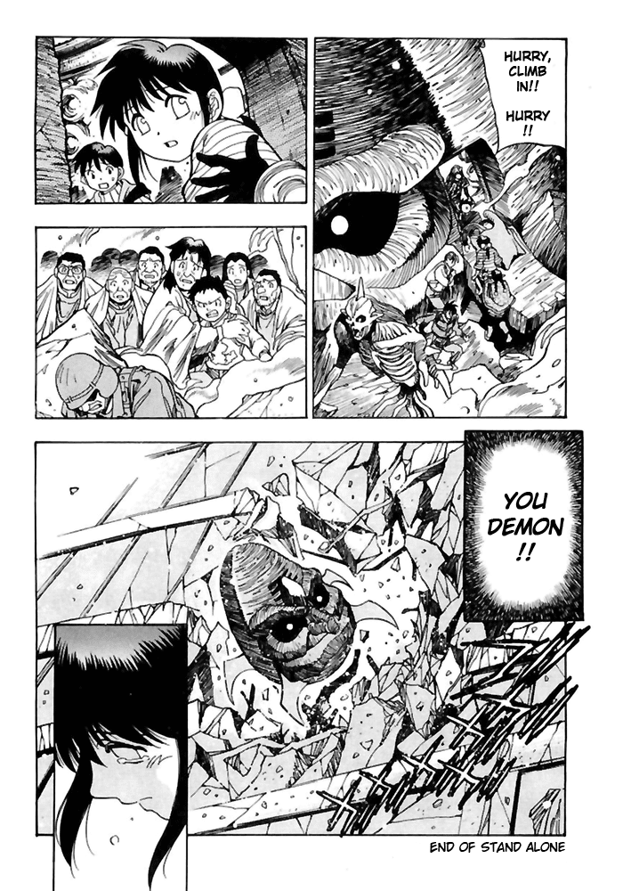 3x3 Eyes Chapter 522 page 14 - Chapter 522: Stand Alone