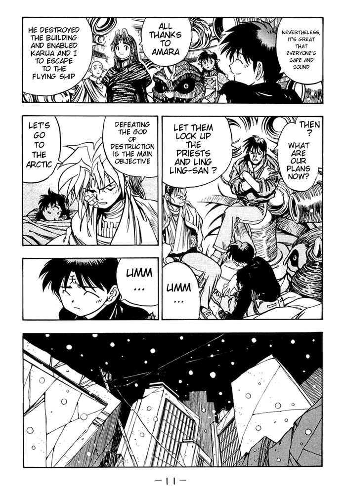 3x3 Eyes Chapter 523 page 13 - Chapter 523: Not Afraid