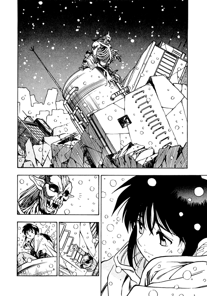 3x3 Eyes Chapter 523 page 14 - Chapter 523: Not Afraid