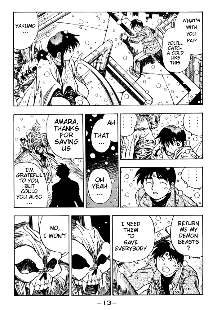 3x3 Eyes Chapter 523 page 15 - Chapter 523: Not Afraid