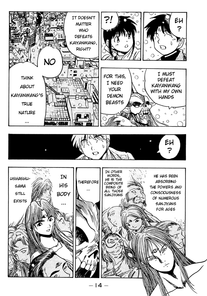 3x3 Eyes Chapter 523 page 16 - Chapter 523: Not Afraid