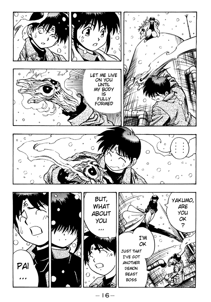 3x3 Eyes Chapter 523 page 18 - Chapter 523: Not Afraid