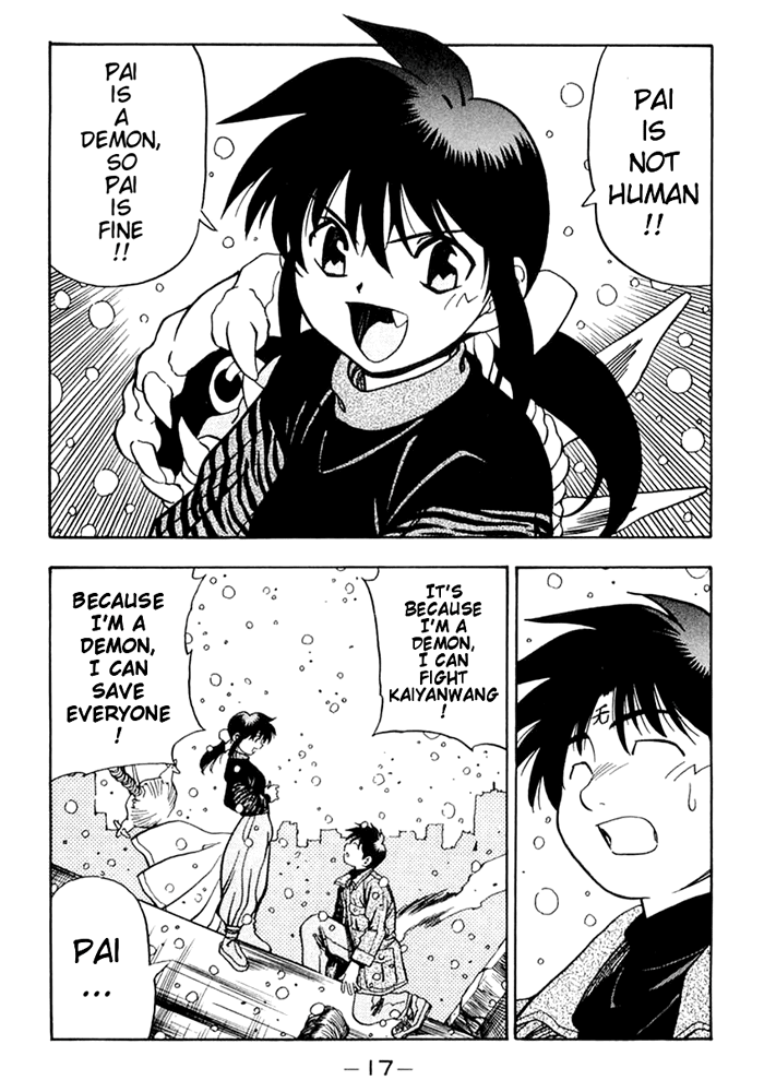 3x3 Eyes Chapter 523 page 19 - Chapter 523: Not Afraid