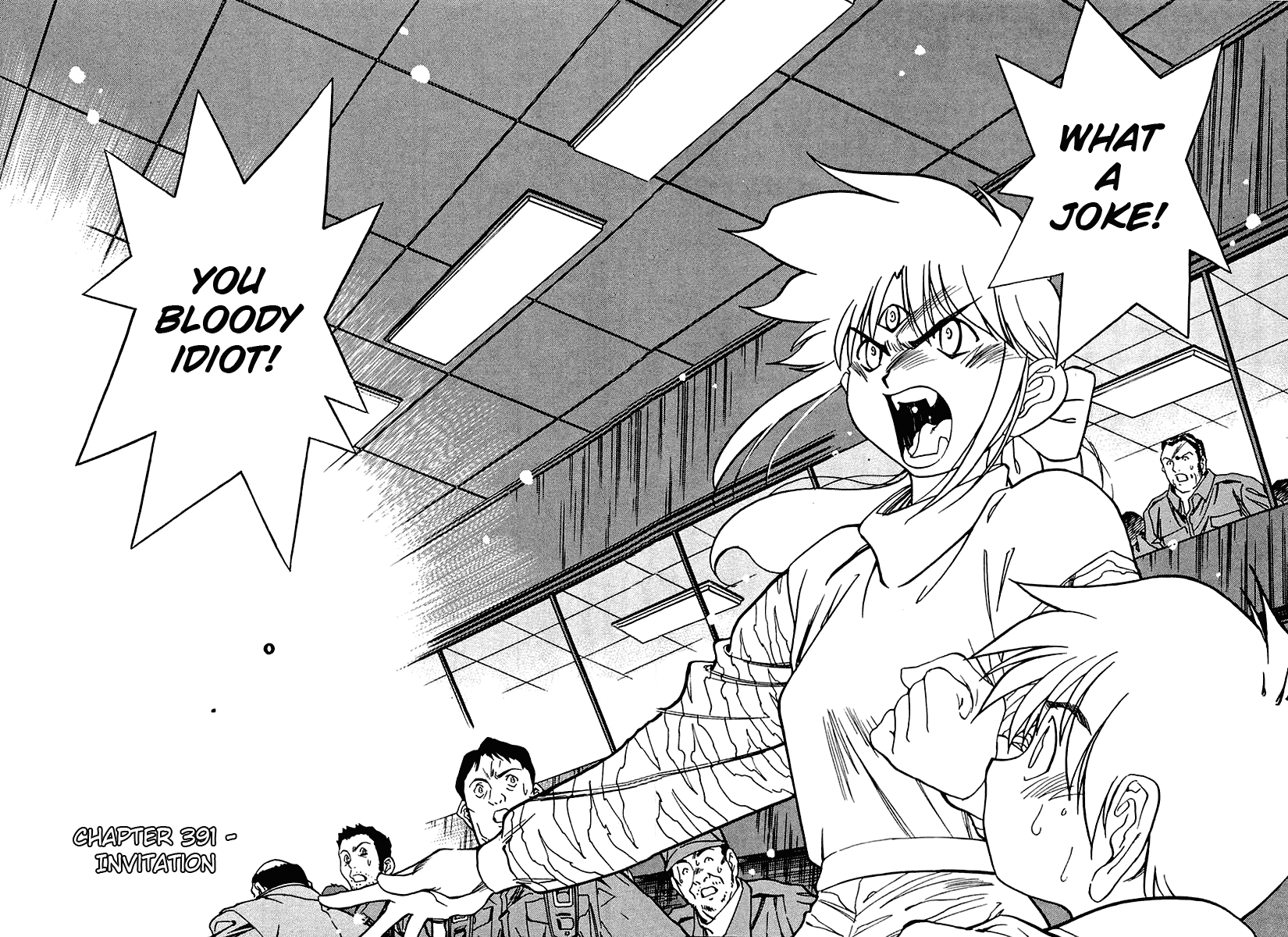 3x3 Eyes Chapter 527 page 3 - Chapter 527: Invitation