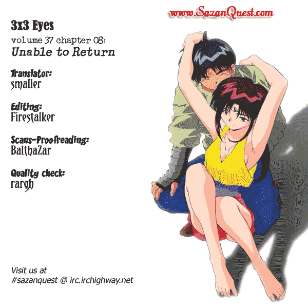 3x3 Eyes Chapter 530 page 1 - Chapter 530: The Journey of No Return