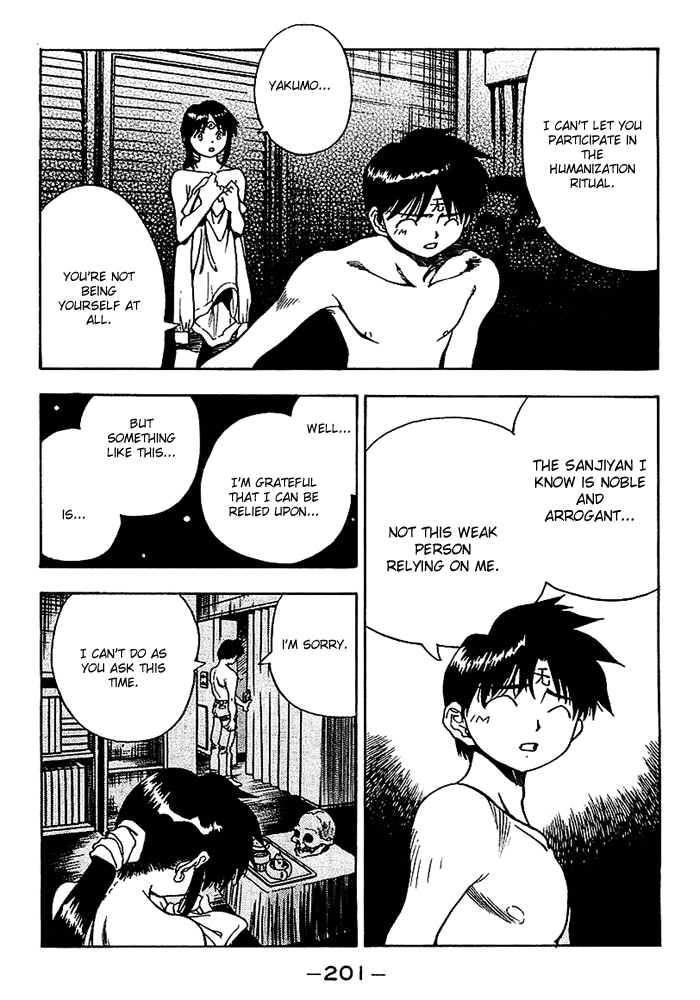 3x3 Eyes Chapter 536 page 11 - Chapter 536: The Last Night