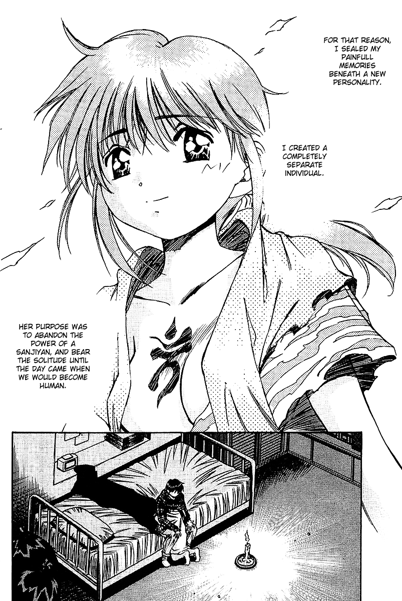 3x3 Eyes Chapter 538 page 13 - Chapter 538: Thank You