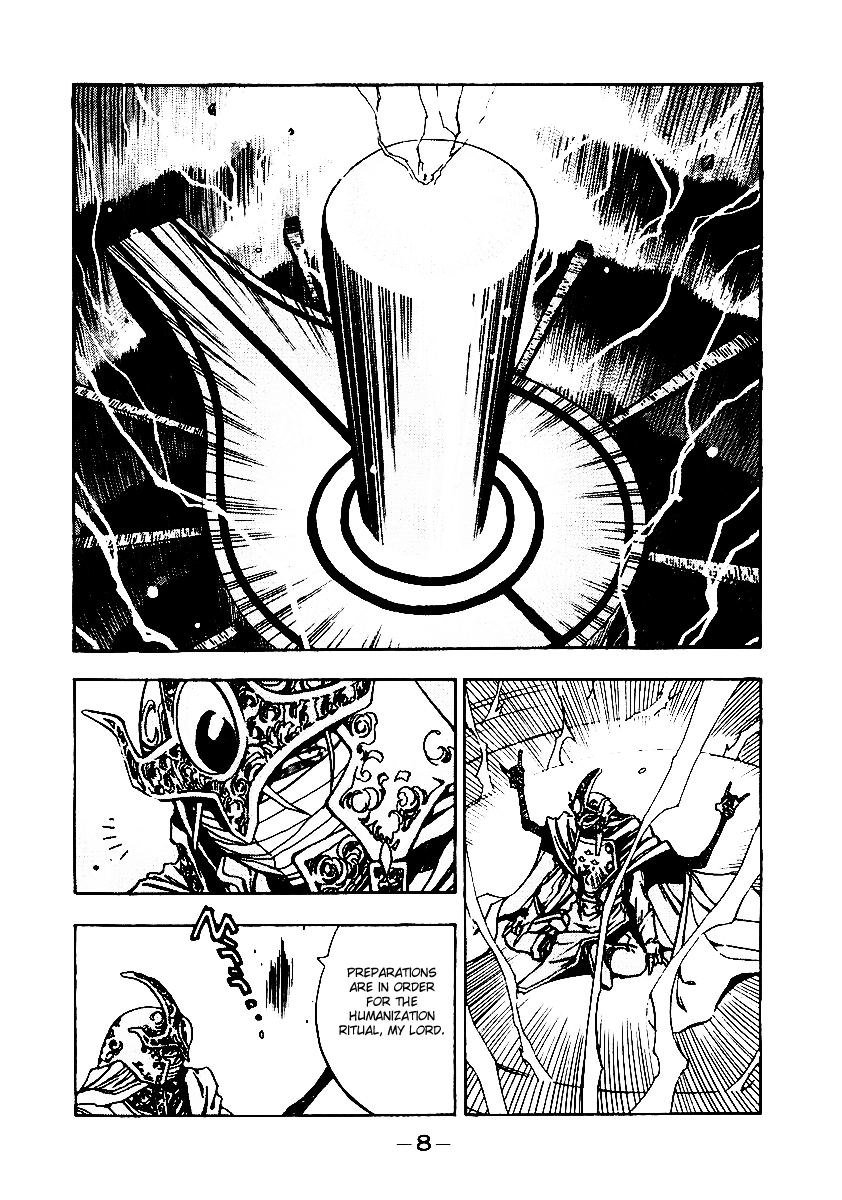 3x3 Eyes Chapter 539 page 10 - Chapter 539: Before Daybreak