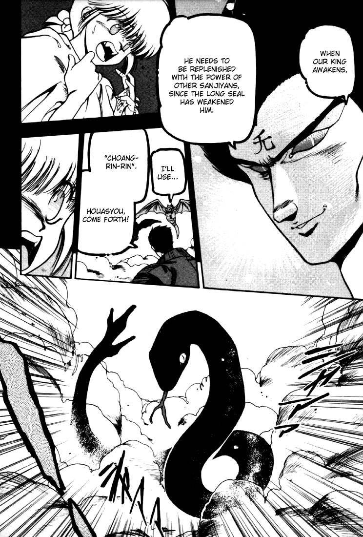 3x3 Eyes Chapter 54 page 10 - Chapter 54: Return of the Seima - Part III