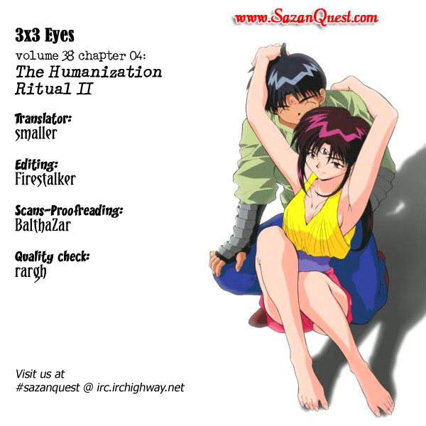 3x3 Eyes Chapter 542 page 1 - Chapter 542: The Humanity Ritual - Part II