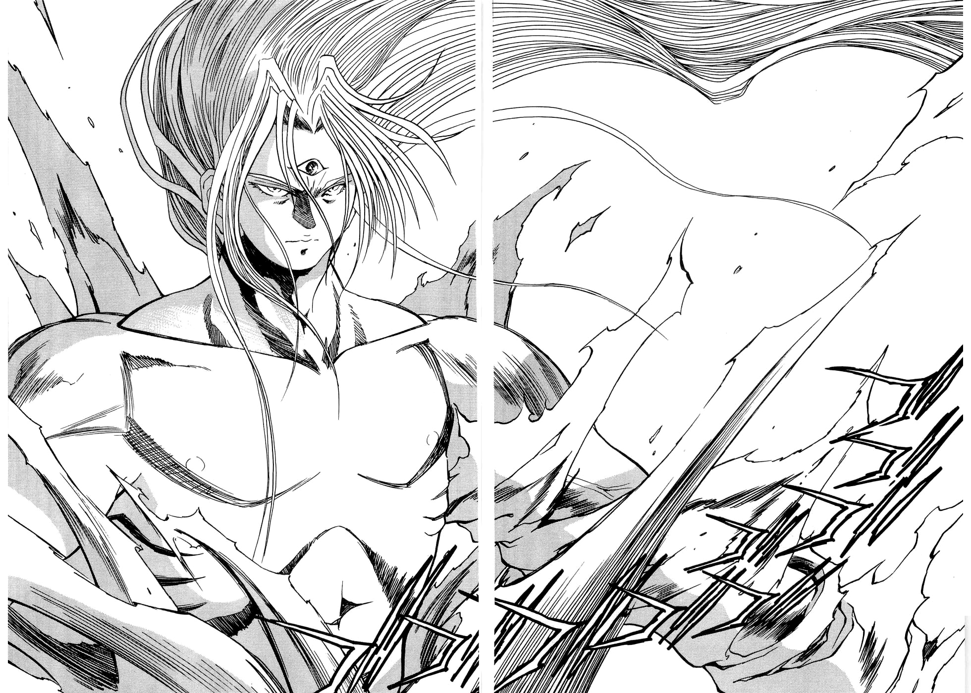 3x3 Eyes Chapter 546 page 11 - Chapter 546: Complete Restoration