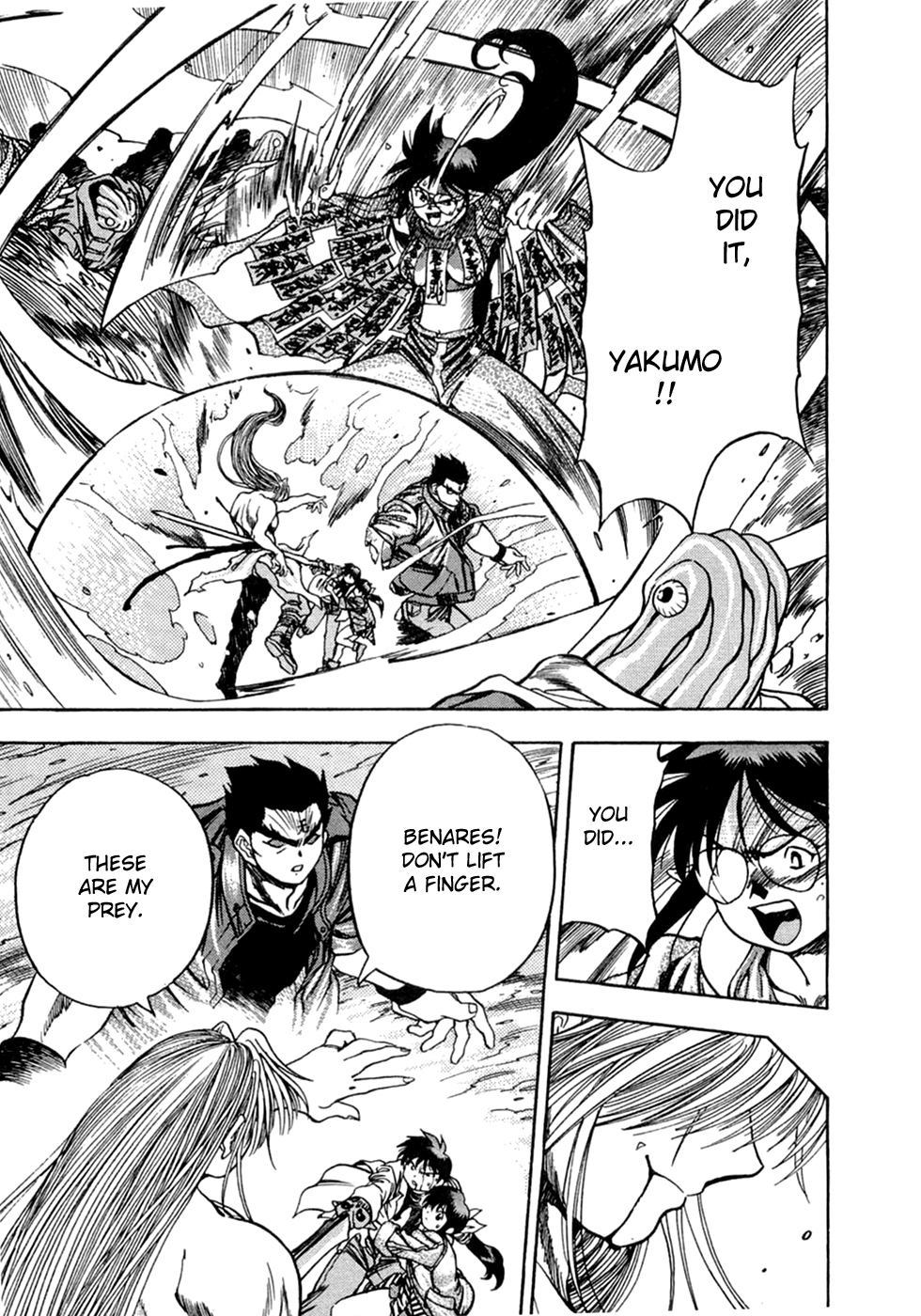 3x3 Eyes Chapter 549 page 13 - Chapter 549: My Prey