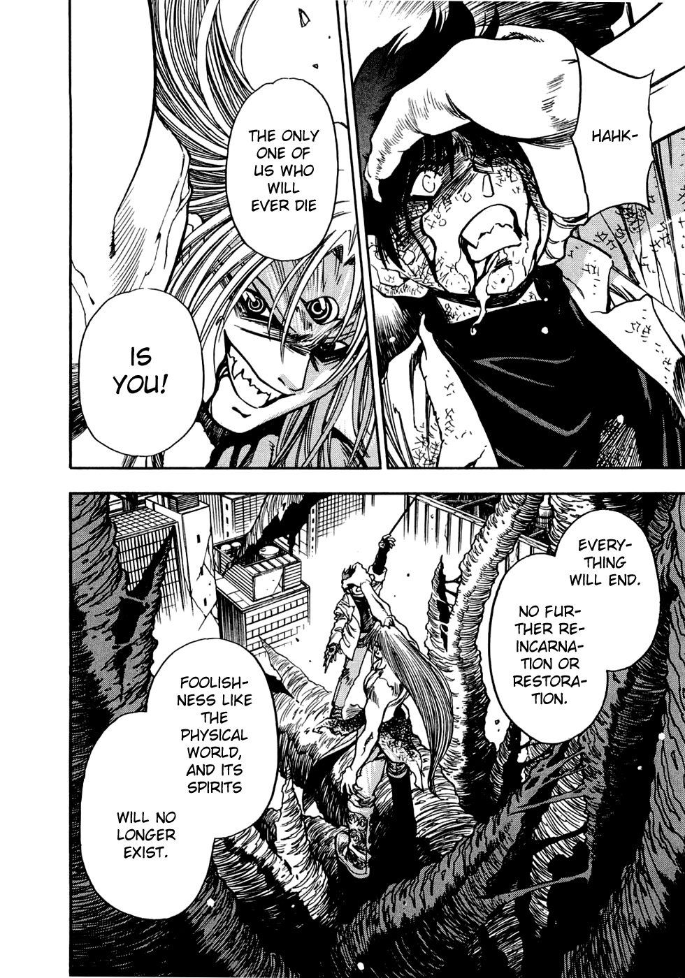 3x3 Eyes Chapter 550 page 10 - Chapter 550: Terror