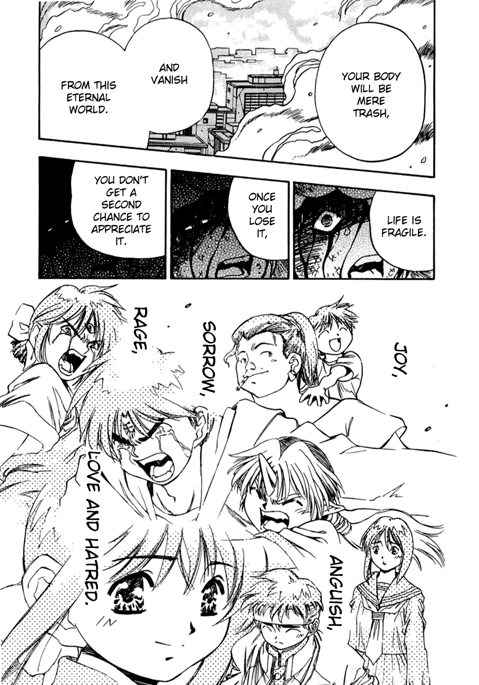 3x3 Eyes Chapter 550 page 11 - Chapter 550: Terror
