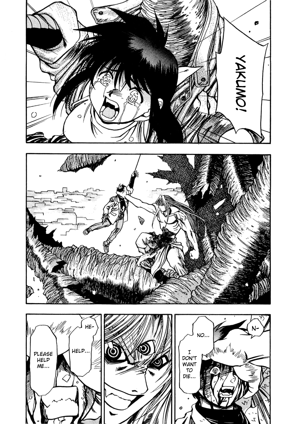 3x3 Eyes Chapter 550 page 13 - Chapter 550: Terror