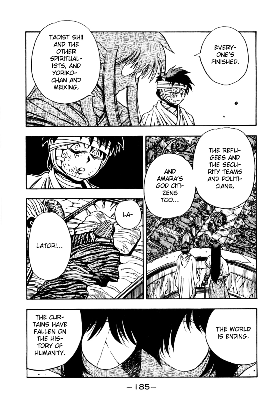 3x3 Eyes Chapter 551 page 9 - Chapter 551: The End of Our Corner of the World
