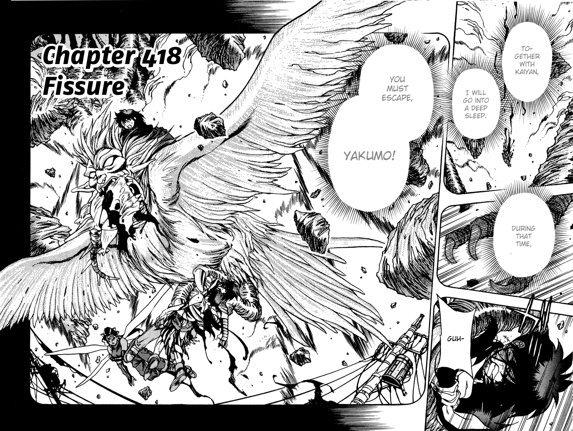 3x3 Eyes Chapter 554 page 2 - Chapter 554: Fissure